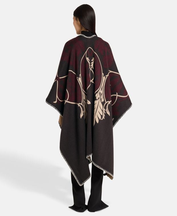 Elie Saab Wool poncho