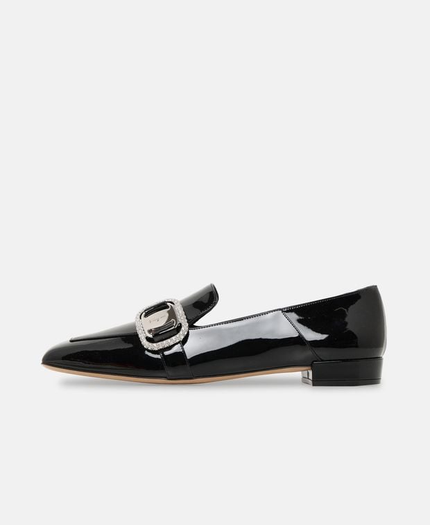 Salvatore Ferragamo Wang 10 Loafers Black