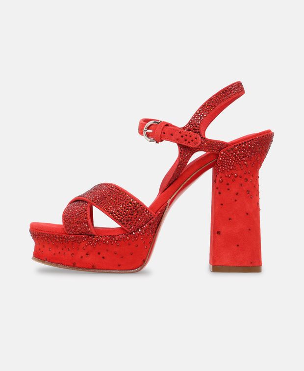 Salvatore Ferragamo Sonya Cr Ankle strap sandals Red