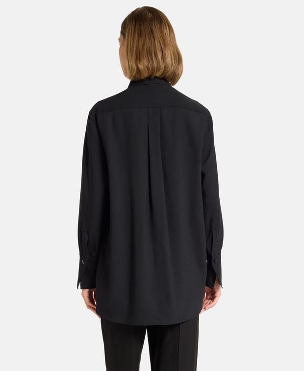 Joseph Wool-blend blouse Perle