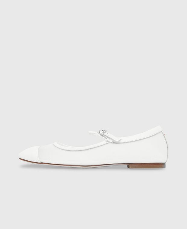 Aeyde Ballerina flat with straps Uma