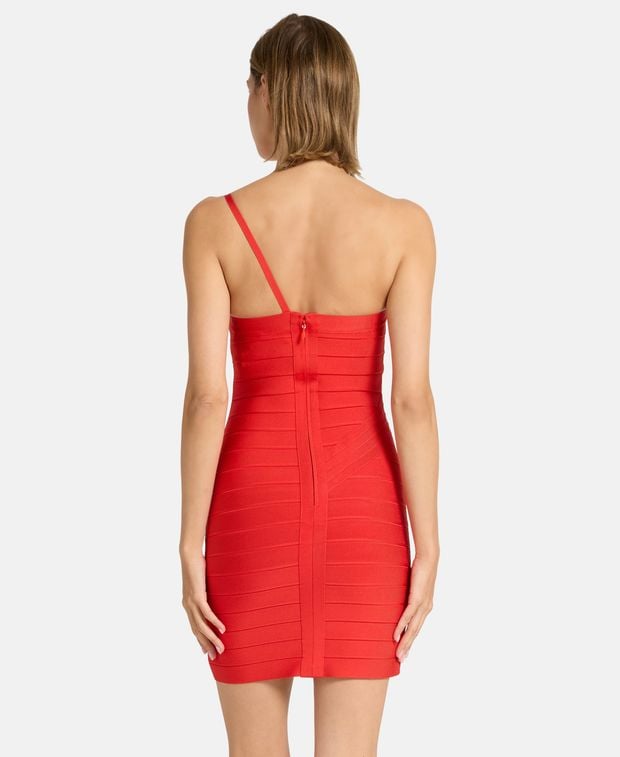 Hervé Léger Paris One-shoulder dress Ally