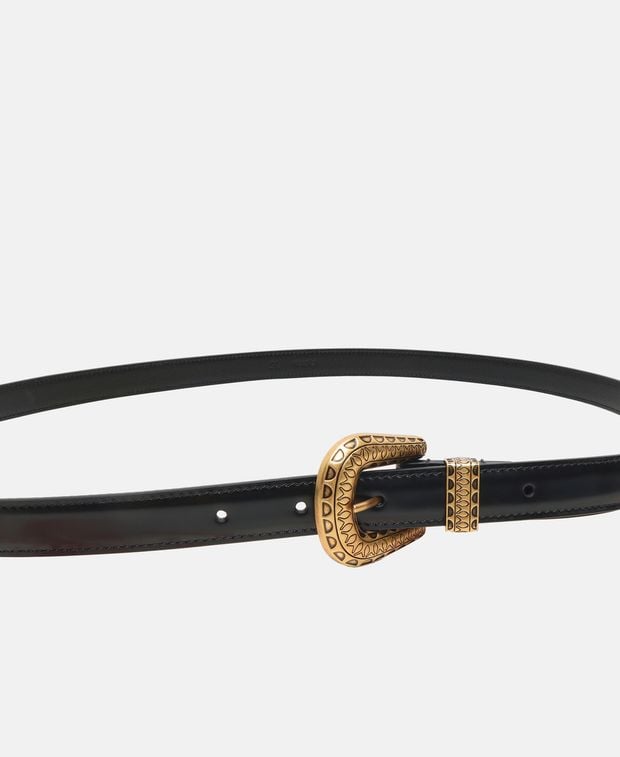 Valentino Garavani Leather belt Vlogo Signature