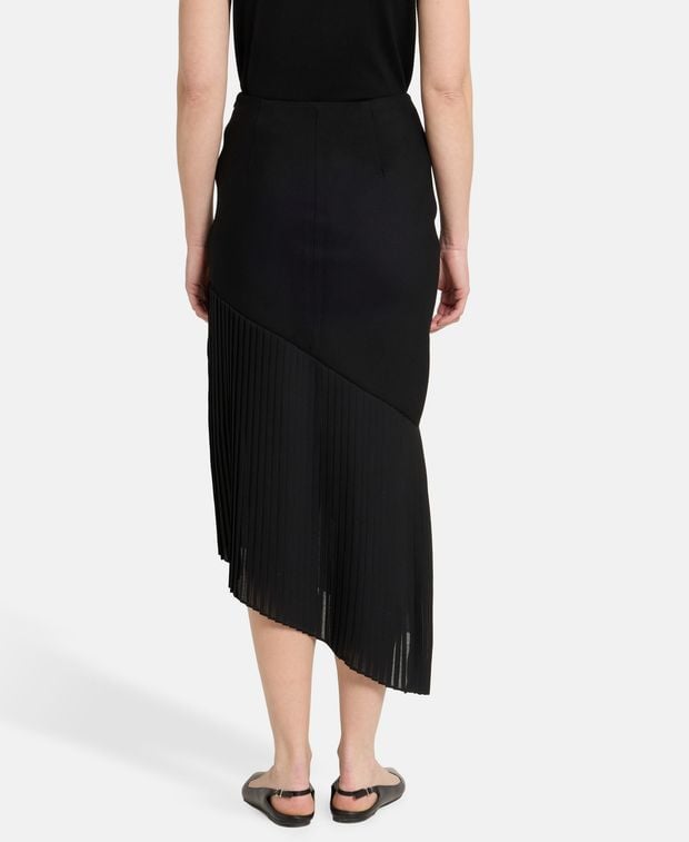 Bite Studios Wool-blend skirt Plisse