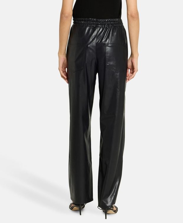 Marant Etoile Leather-look pants Brina