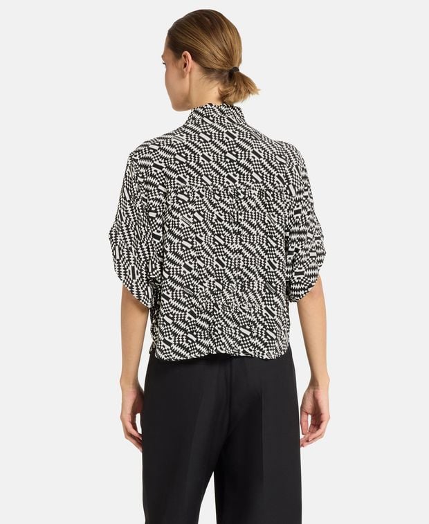 Marant Etoile All-over print blouse Azalea