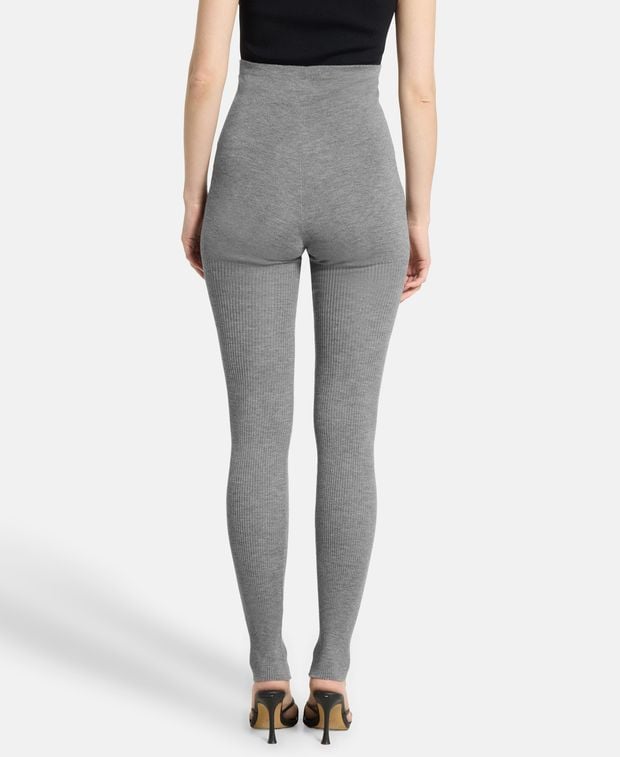 Alaia Cashmere-blend leggings