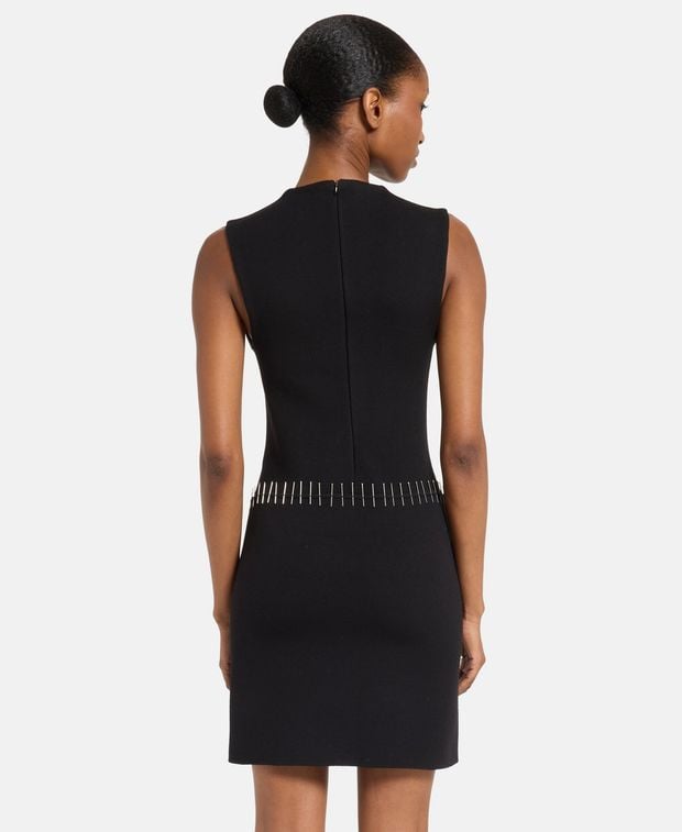Alaia Wool-blend dress Embroid