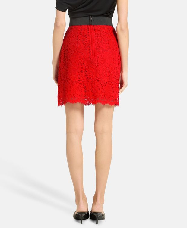 Dolce & Gabbana Lace skirt Rosso Chiaro