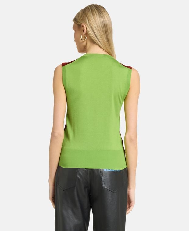 Dolce & Gabbana Knitted silk top