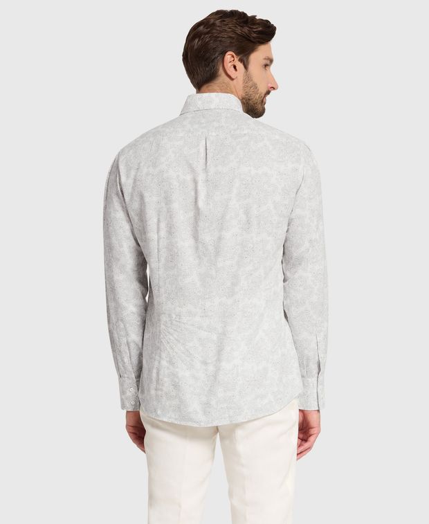 Brunello Cucinelli Long-sleeved shirt - slim fit