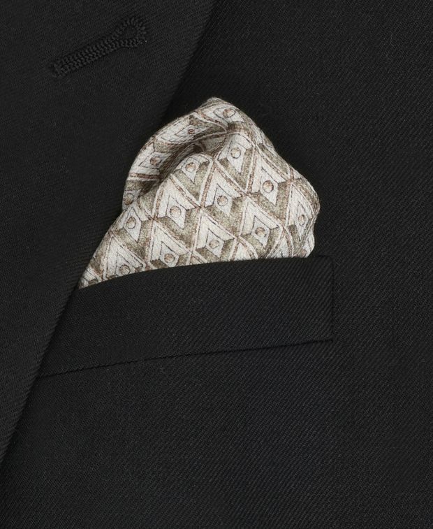 Brunello Cucinelli Silk pocket square