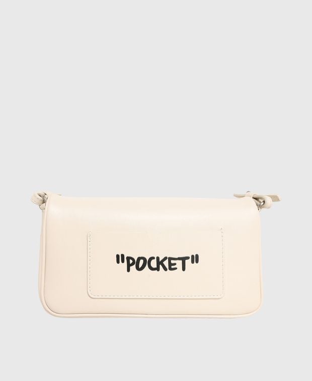 Off-White Leather cross body bag Jitney