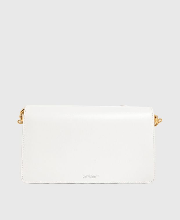 Off-White Leather shoulder bag Jitney