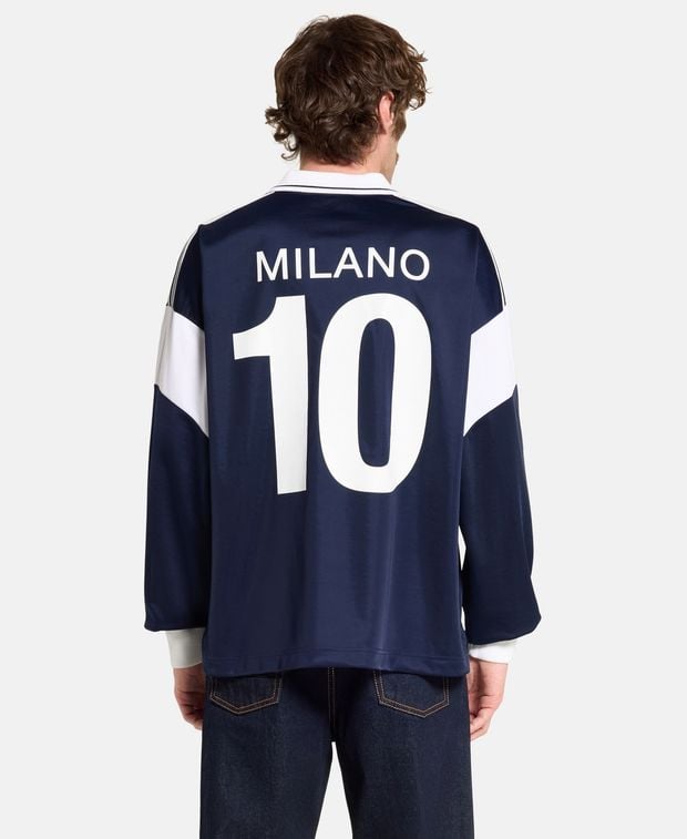 Dolce & Gabbana Long-sleeved polo shirt