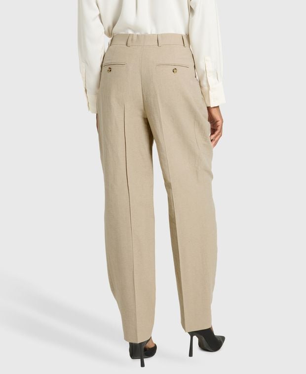 Toteme Linen-blend trousers