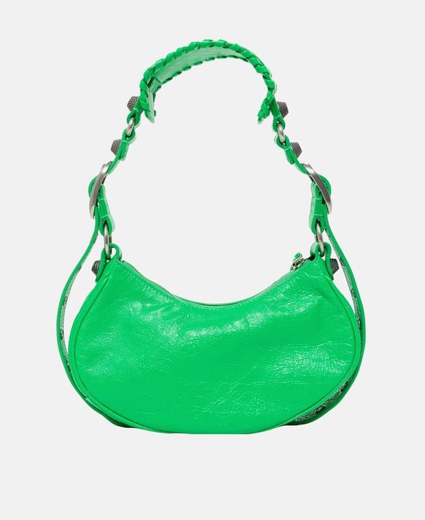 Balenciaga Leather shoulder bag Le Cagole