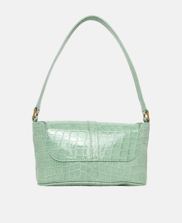 By Far Leather shoulder bag Miranda Baguette