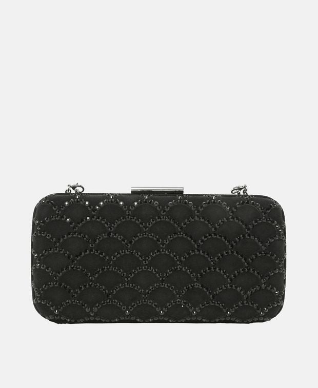 Sergio Rossi Leather clutch Mermaid