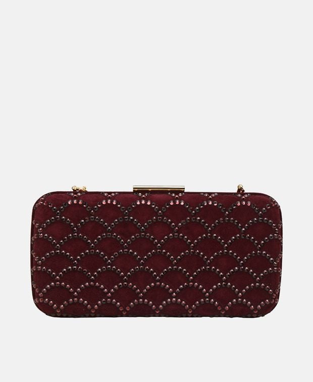 Sergio Rossi Leather clutch Mermaid