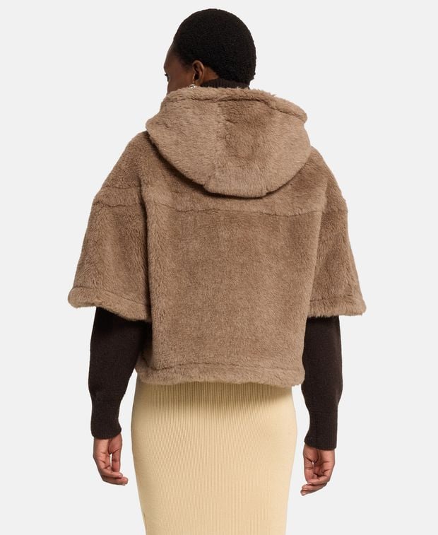 Max Mara Teddy fur jacket Petal