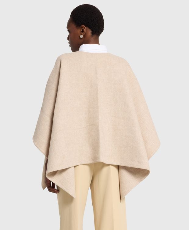 Max Mara Wool-blend cape Serra