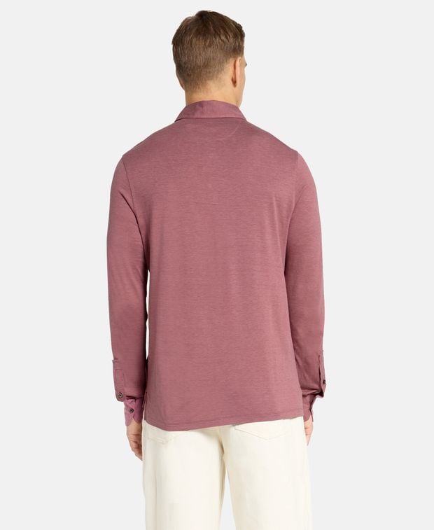 Isaia Silk-blend polo shirt