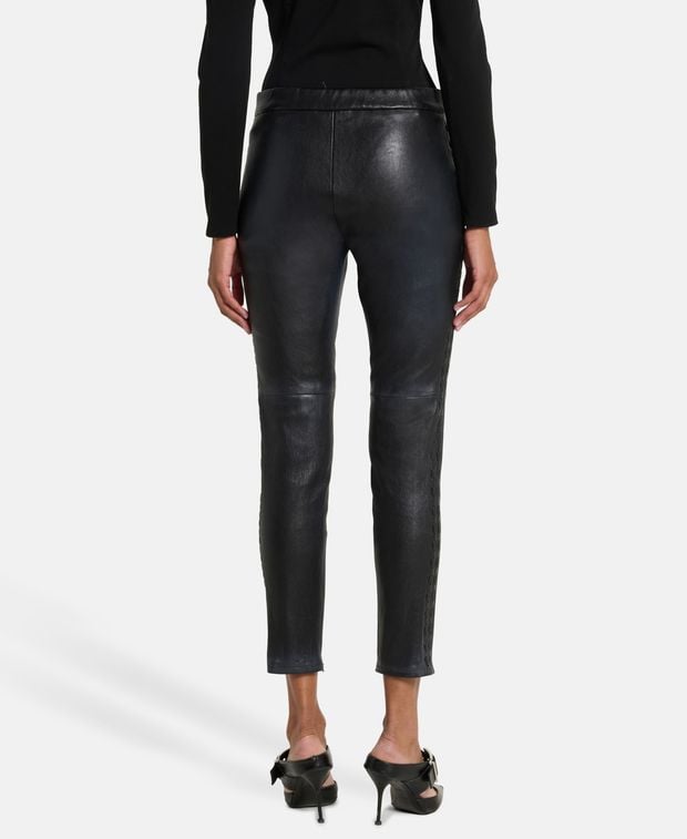 Alexander McQueen Leather trousers