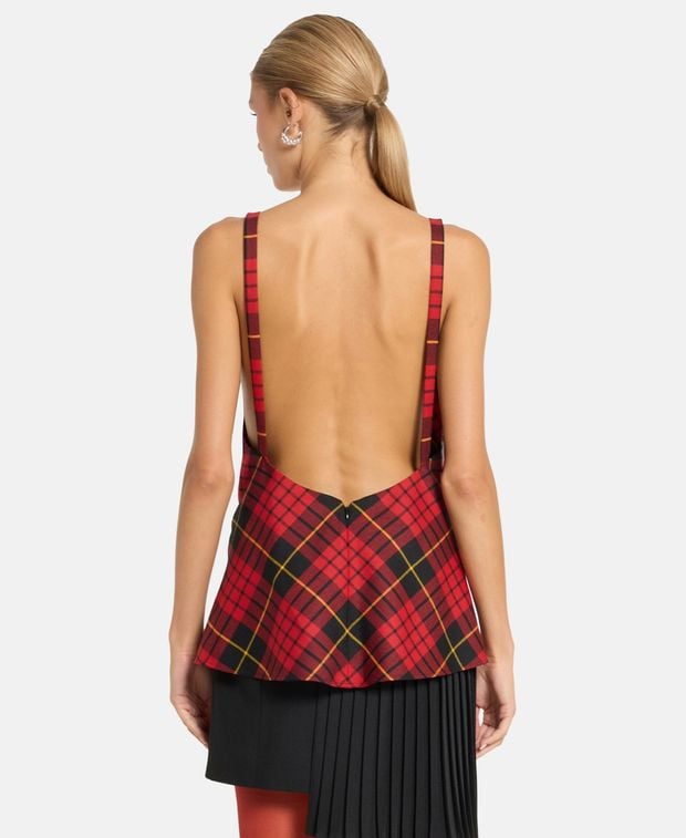 Alexander McQueen Wool tank top