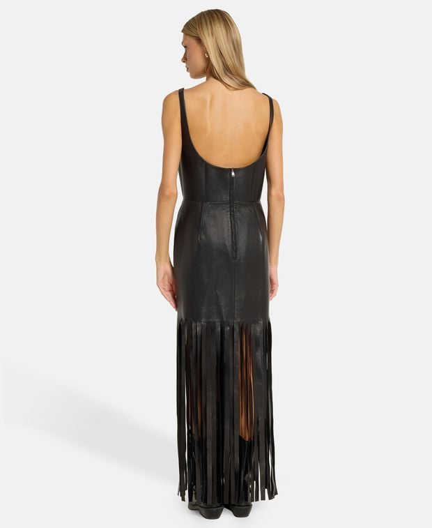 Alexander McQueen Leather dress