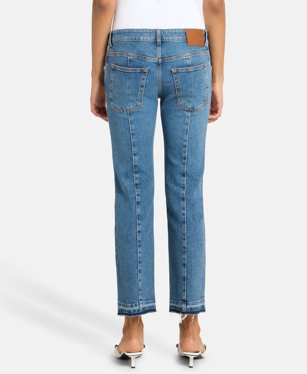 Alexander McQueen Cropped jeans Bumster