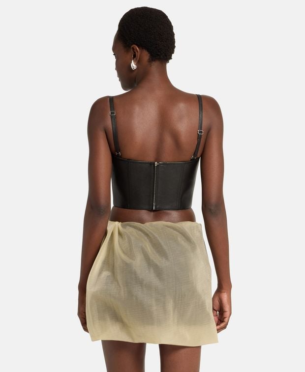 Alexander McQueen Leather top