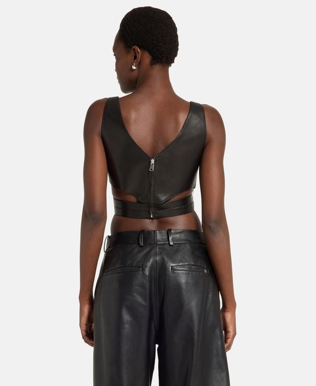 Alexander McQueen Leather top