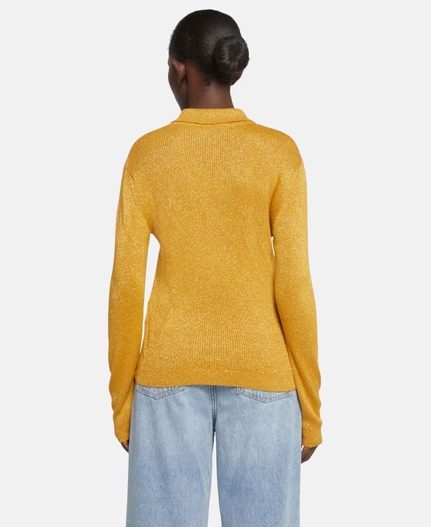Officine Générale Knitted polo shirt Jana
