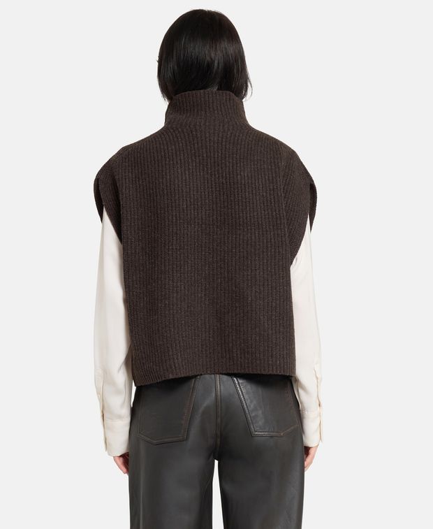 Dom Goor Wool sleeveless pullover