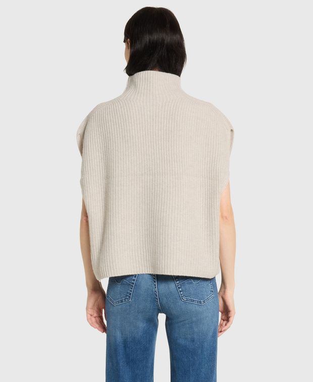 Dom Goor Wool sleeveless pullover