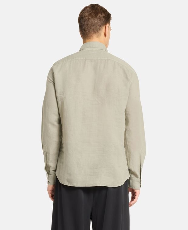 Brunello Cucinelli Linen-blend shirt