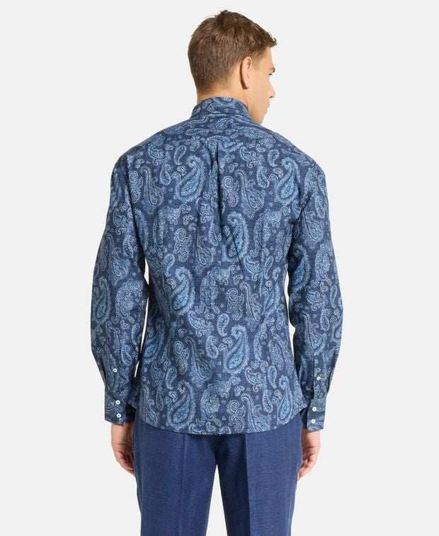 Brunello Cucinelli Long-sleeved shirt - slim fit