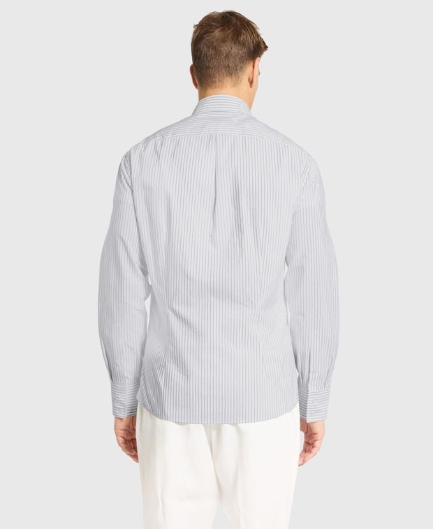 Brunello Cucinelli Long-sleeved shirt - slim fit