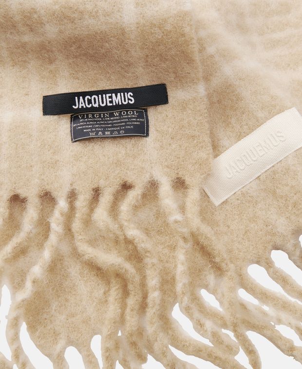 Jacquemus Wool-blend scarf