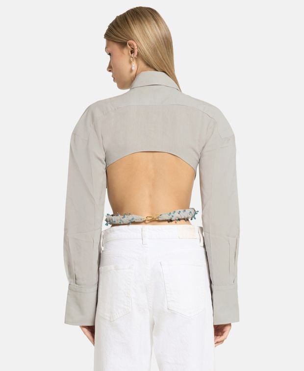 Jacquemus Leisure blouse Perli