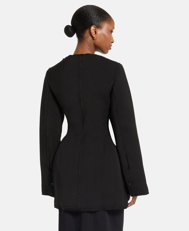 Jacquemus Wool-blend jacket La Robe Peplo