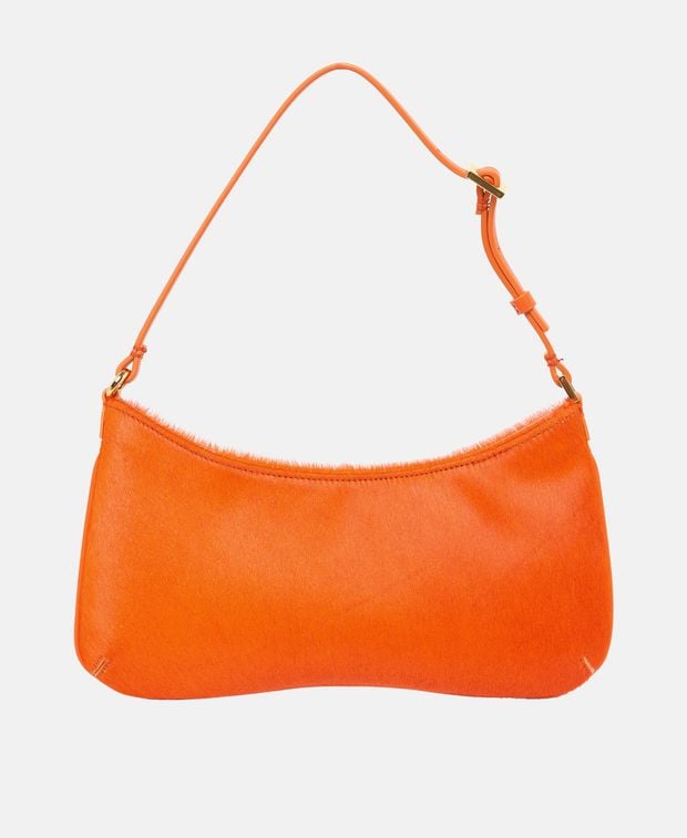 Jacquemus Leather shoulder bag Le Bisou