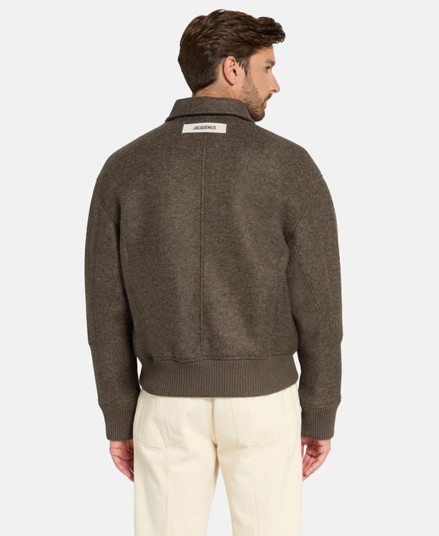 Jacquemus Wool-blend bomber jacket