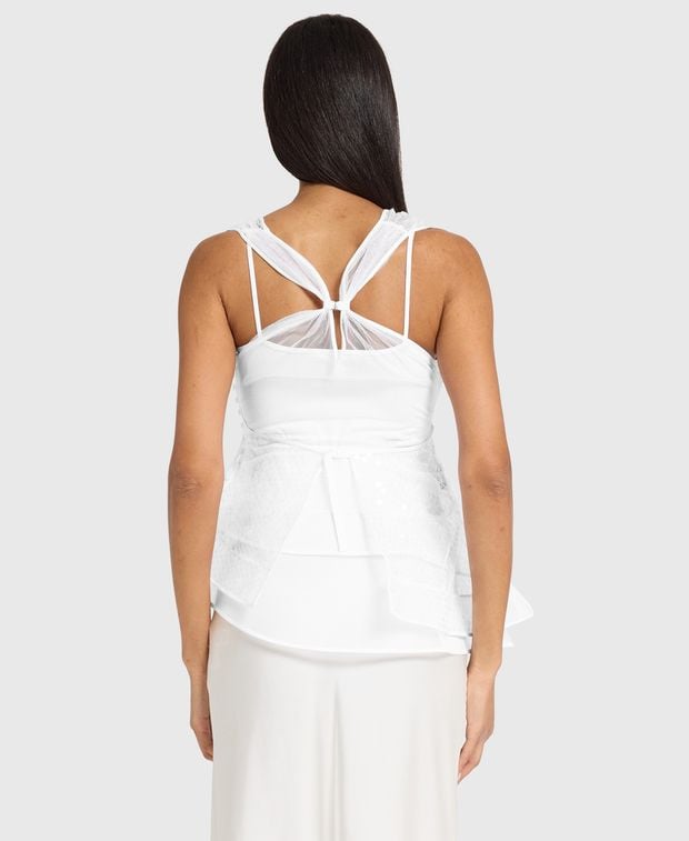 Jacquemus Mesh top