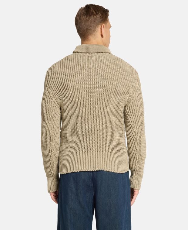 Jacquemus Linen troyer Le Pull Ble