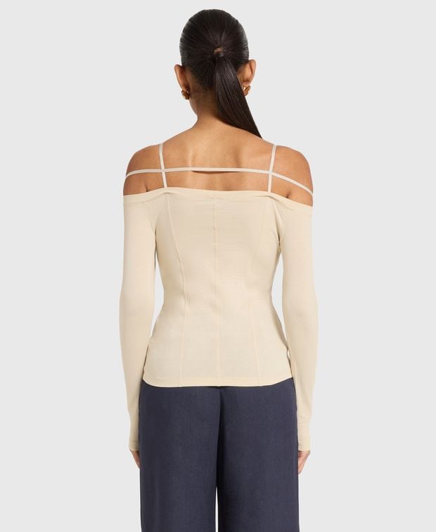 Jacquemus Off-the-shoulder top Sierra