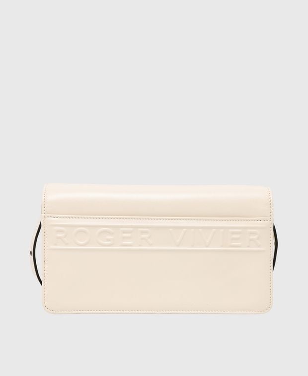 Roger Vivier Leather cross body bag Choc
