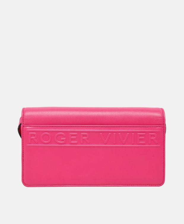 Roger Vivier Leather cross body bag Choc