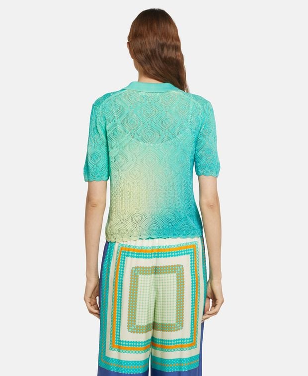 Simkhai Knitted polo shirt
